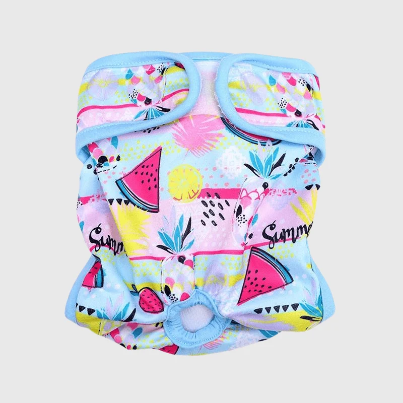 Culotte Hygiénique Réutilisable Chienne 5 Tailles