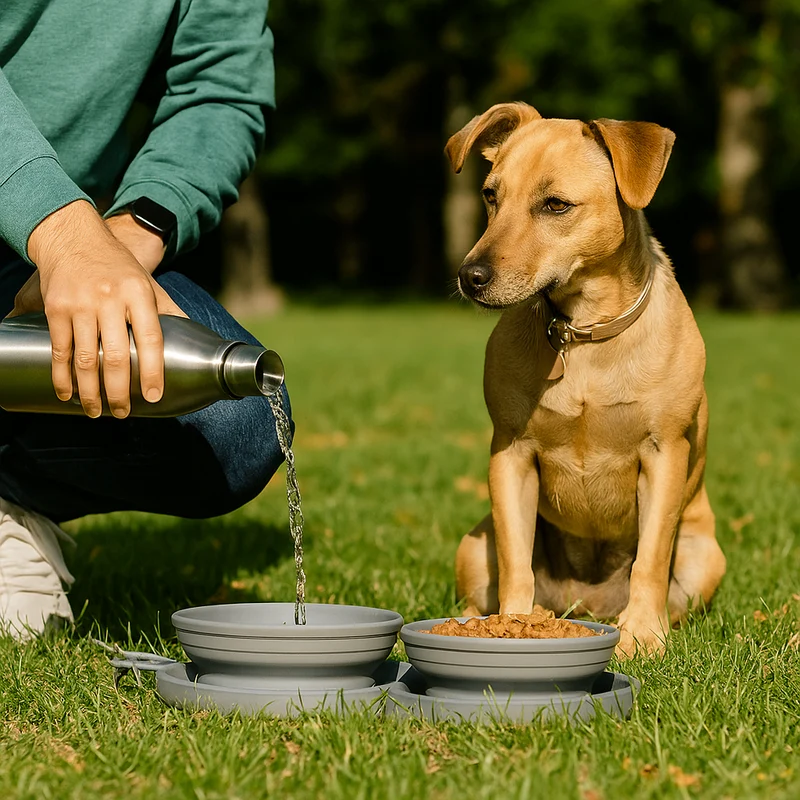 Gamelle Pliable Voyage Chien 600ml
