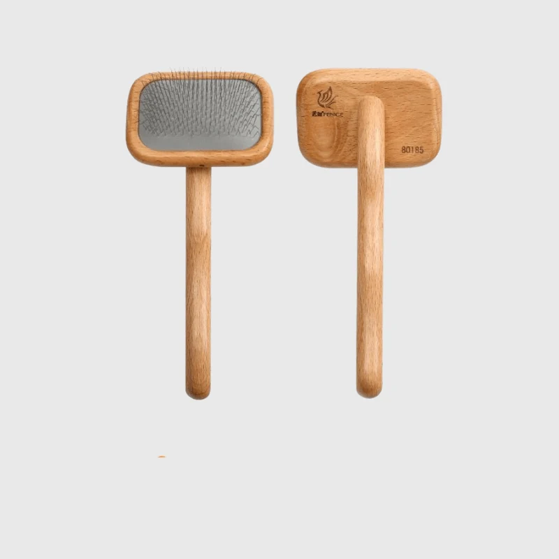Brosse Professionnelle Toilettage Chien Bois
