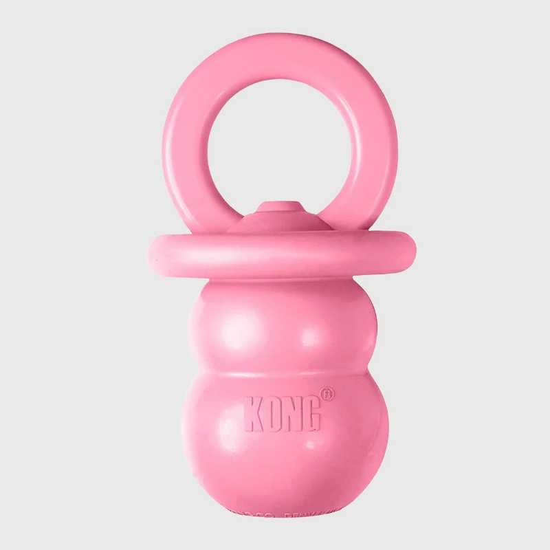 Jouet Tétine Caoutchouc Rose Chiot Distribution