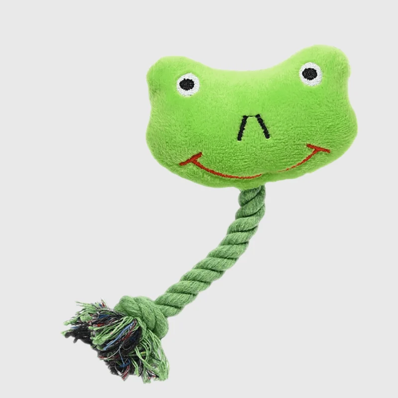 Peluche Grenouille Résistante Chien Destructeur