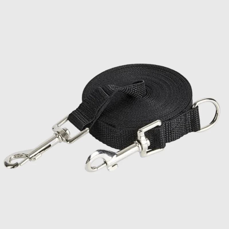Laisse Longe Nylon Réglable Gros Chien
