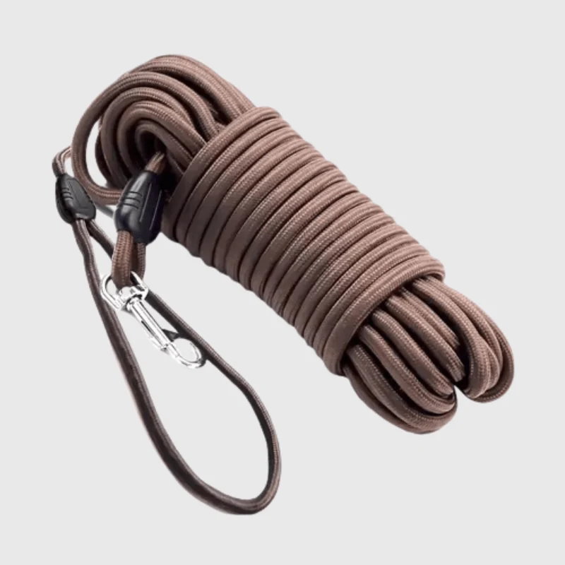 Longe Pistage Nylon Gros Chien Dressage