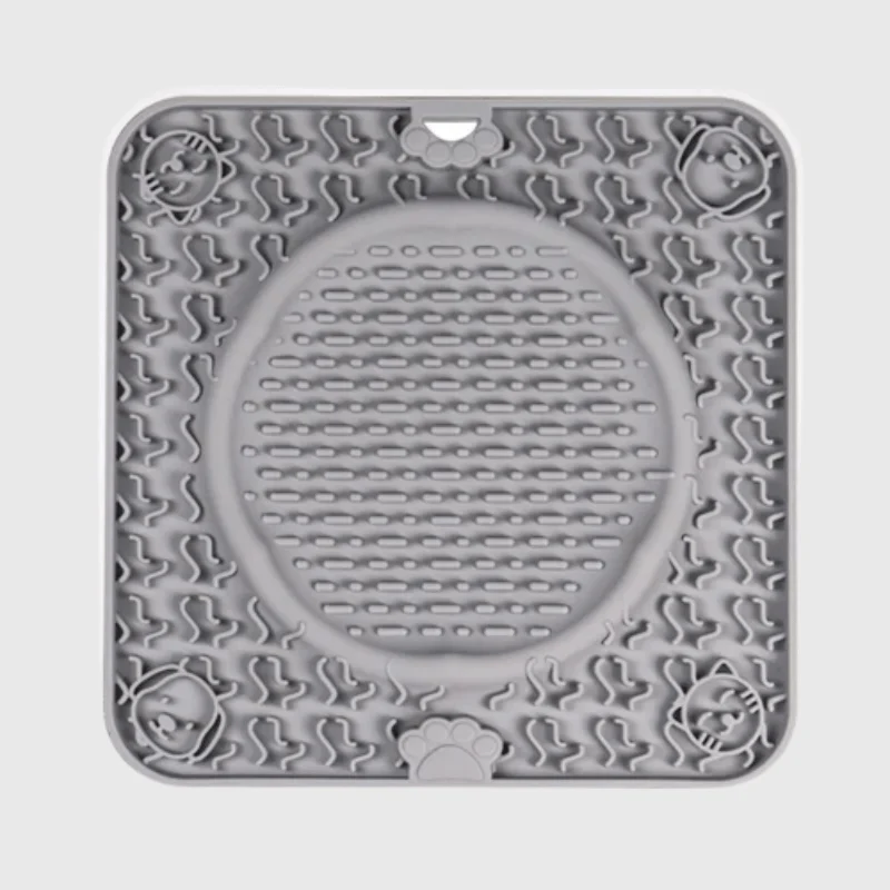 Tapis Fouille Carré Rond Ventouses Gros Chien