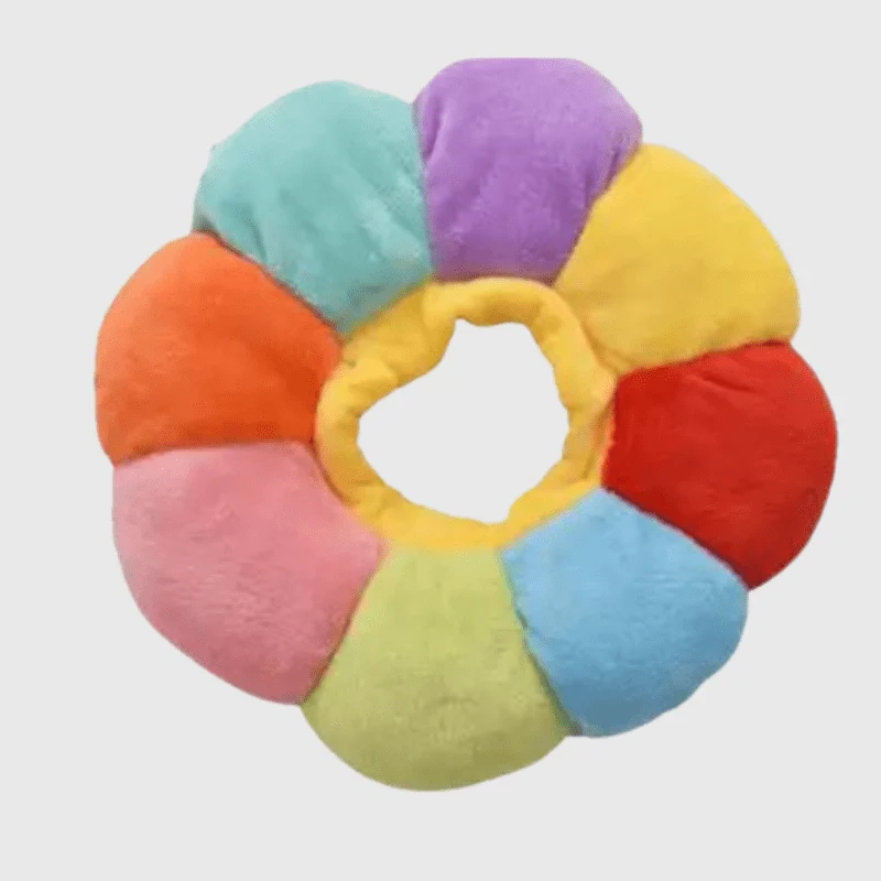Collerette Mousse Multicolore Post-Opératoire Gros Chien