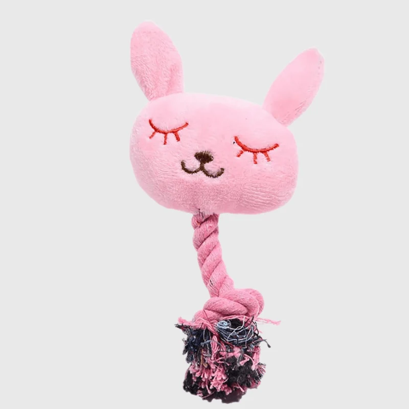 Peluche Lapin Jouet Chien Résistant