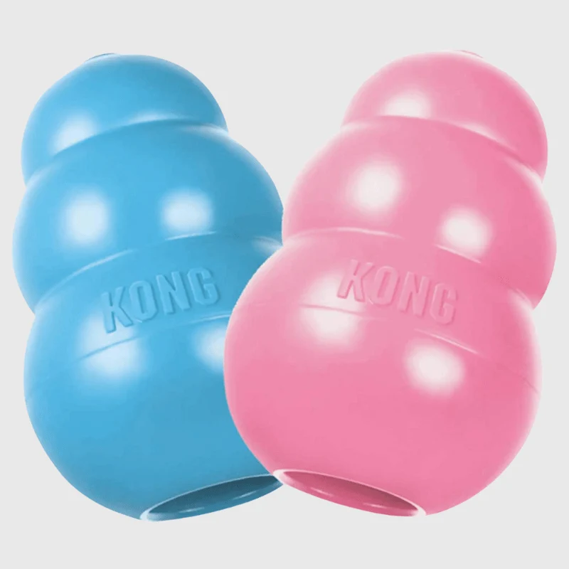 Jouet Tétine Rose Chiot Caoutchouc Souple