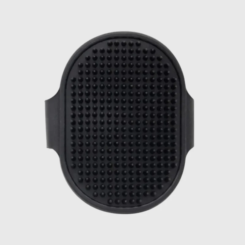 Brosse Caoutchouc Toilettage Chien Noir