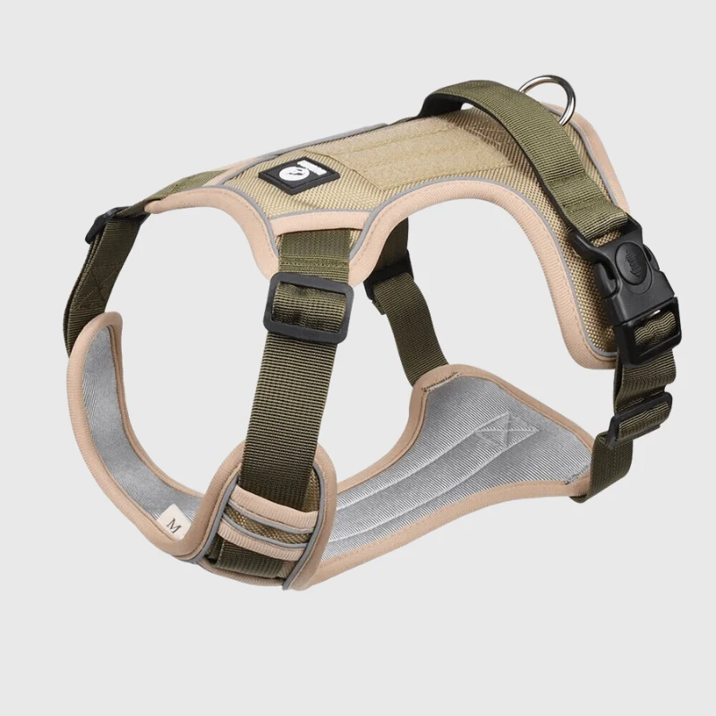 Harnais Anti-Traction Robuste Gros Chien Réglable