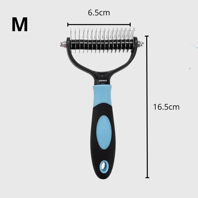 Brosse Démêlante Bleu Poil Long Golden Berger