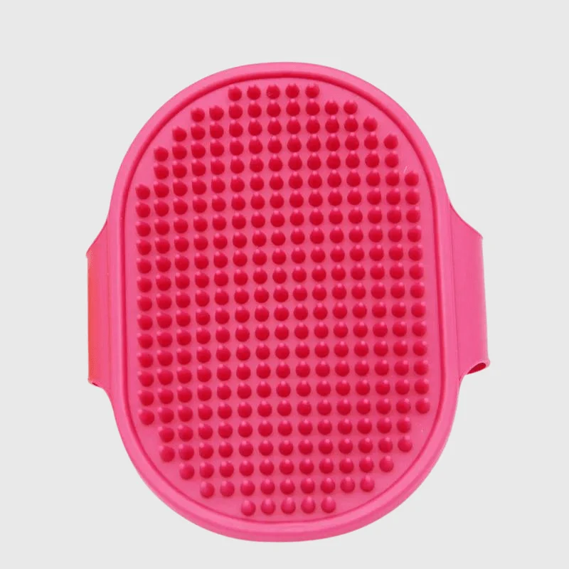 Brosse Ronde Toilettage Massage Chien Rose
