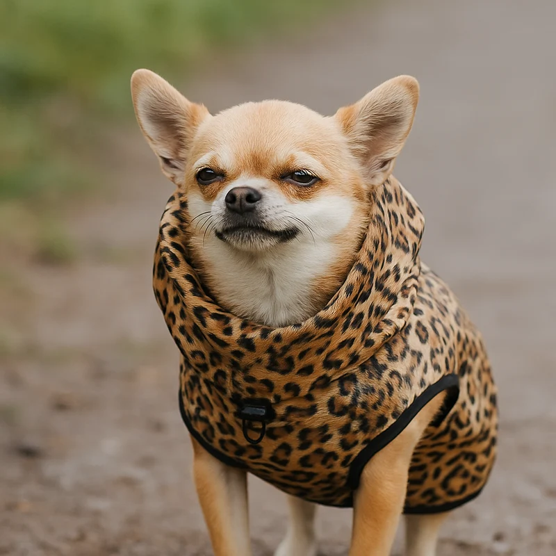 Manteau Pluie Chien Imperméable Multi-Motifs