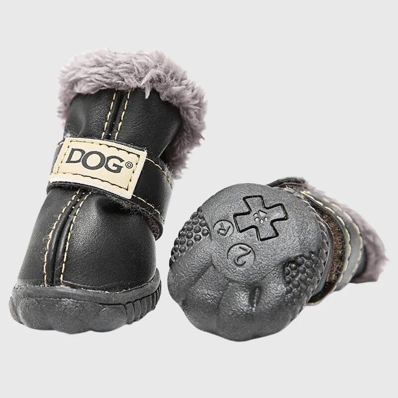 Chaussettes Neige Antidérapantes Chien Hiver