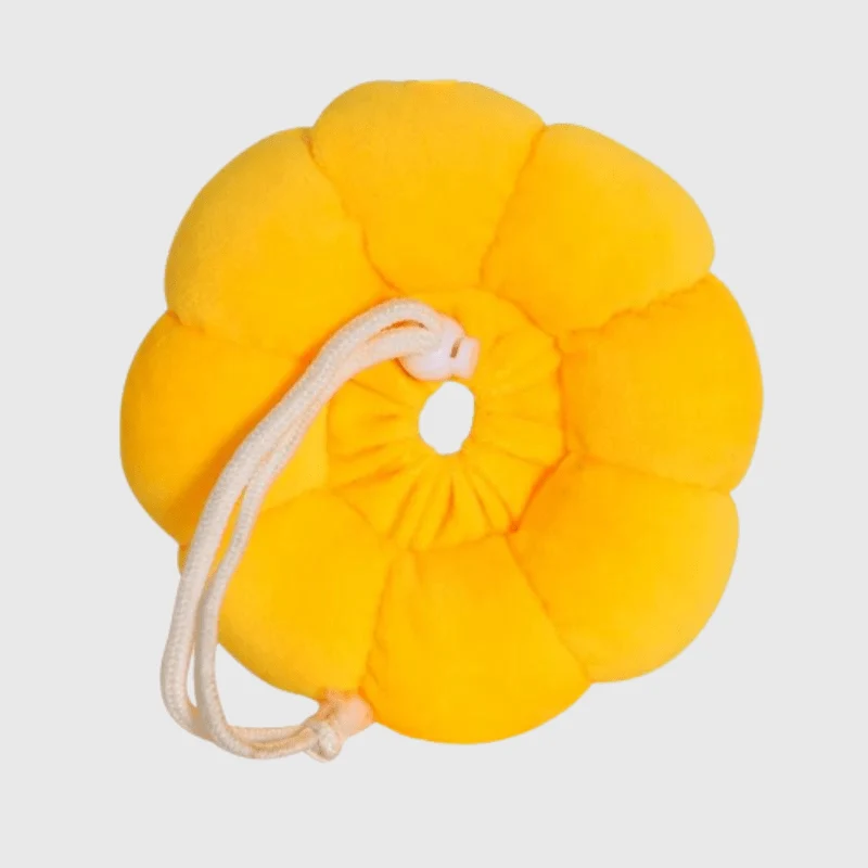 Collerette Souple Jaune Fluo Convalescence Chien