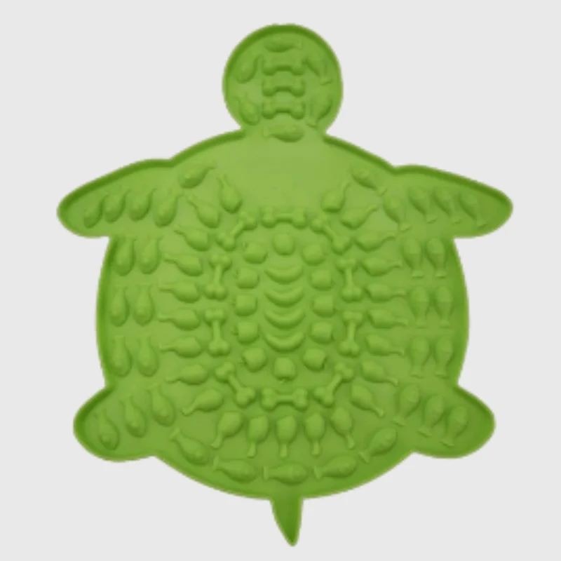 Tapis Léchage Tortue Caoutchouc Gros Chien