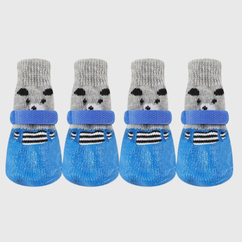 Chaussettes Imperméables Antidérapantes Pattes Chien