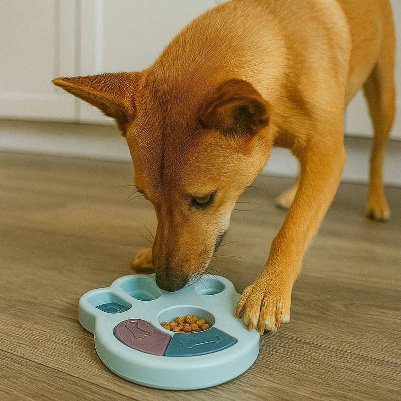 Jeu Réflexion Patte Puzzle Stimulation Gros Chien