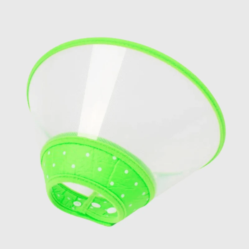 Collerette Lune Plastique Transparente Chien
