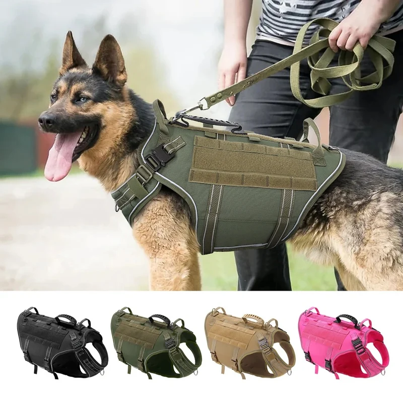 Gilet d'entraînement tactique chien