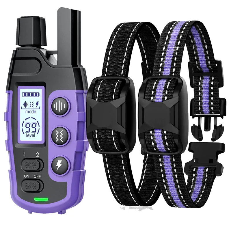 Collier Dressage 3300ft Étanche Choc Vibration Gros Chien