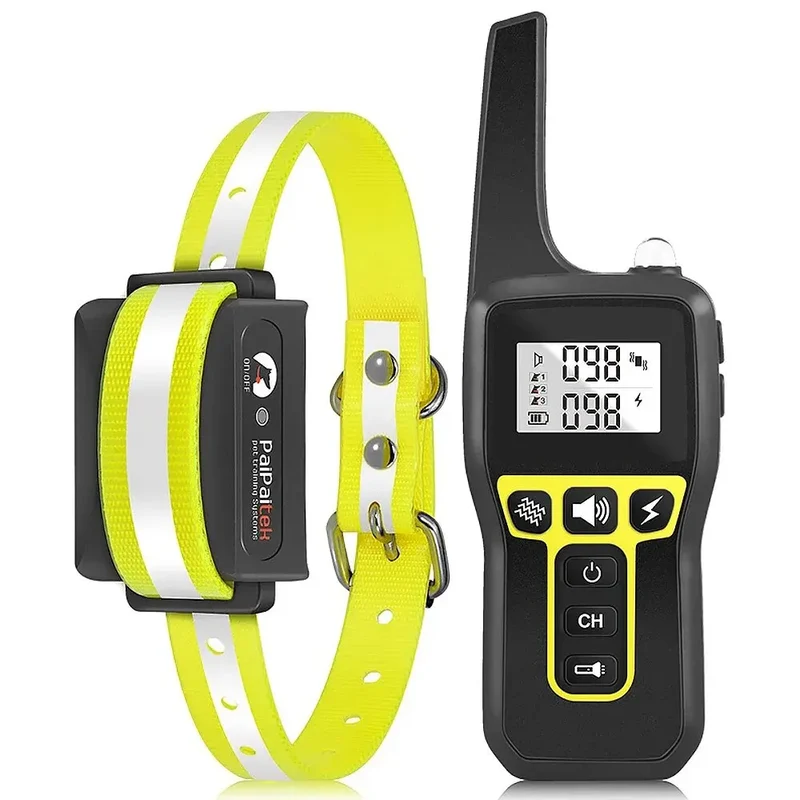 Collier Dressage Anti-Aboiement Étanche 1000m Gros Chien