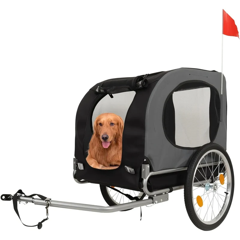 Remorque vélo grand chien