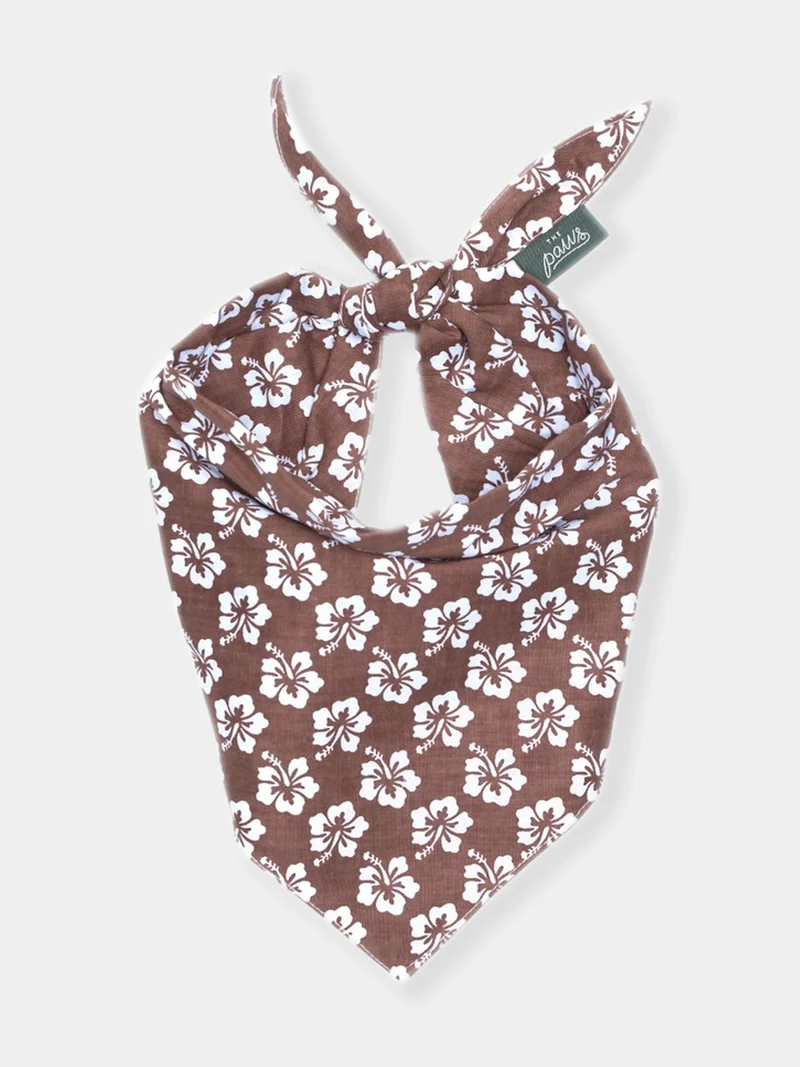 Bandana pour chien - Hibiscus - The Paws
