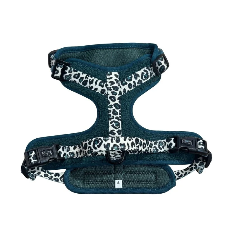 Harnais Comfy Teddy Sapin + Léopard – Anti-traction