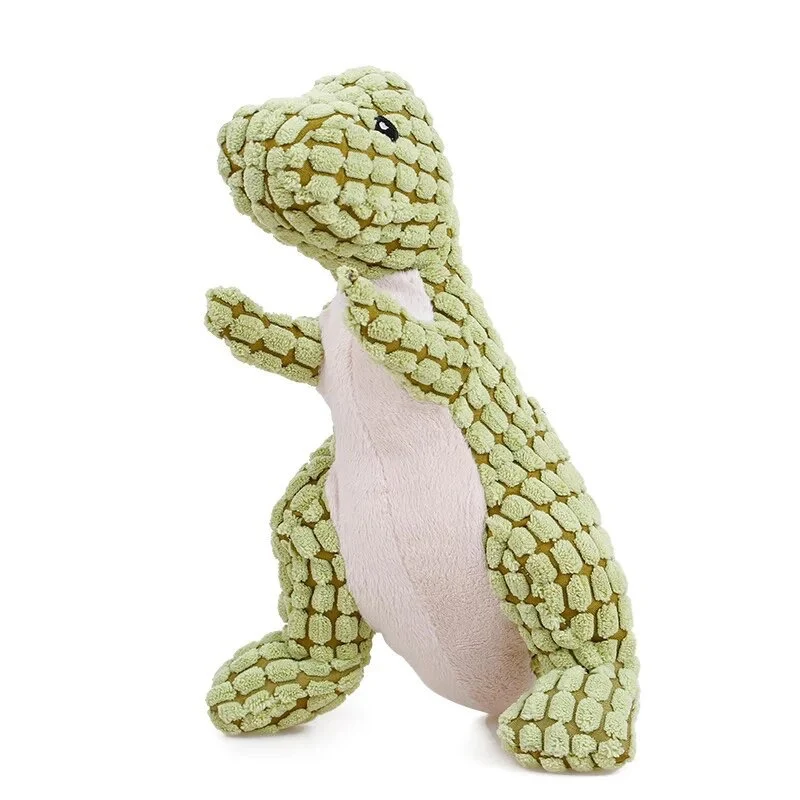 Peluche dinosaure pour chien