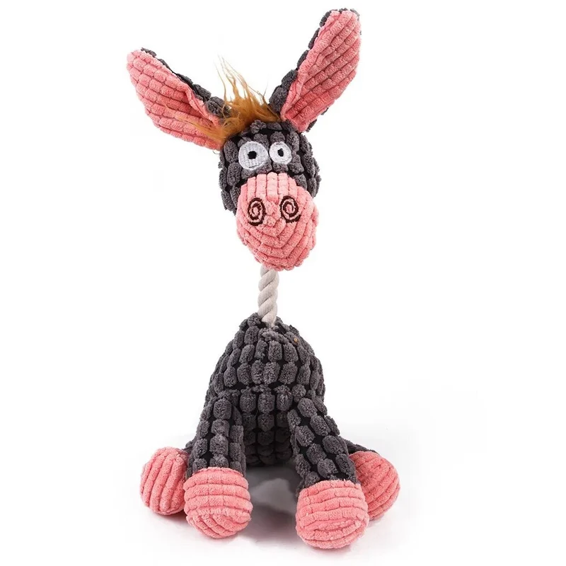 Peluche ane pour chien