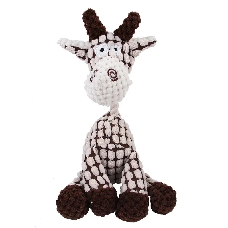 Peluche vache pour chien