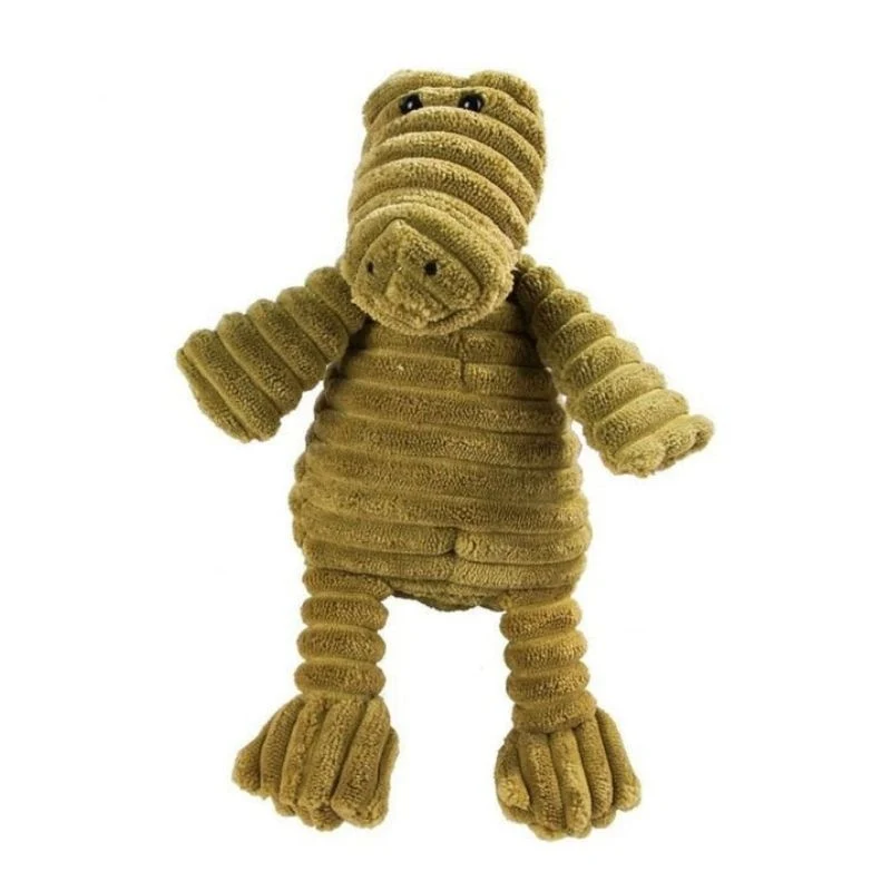 Peluche crocodile pour chien