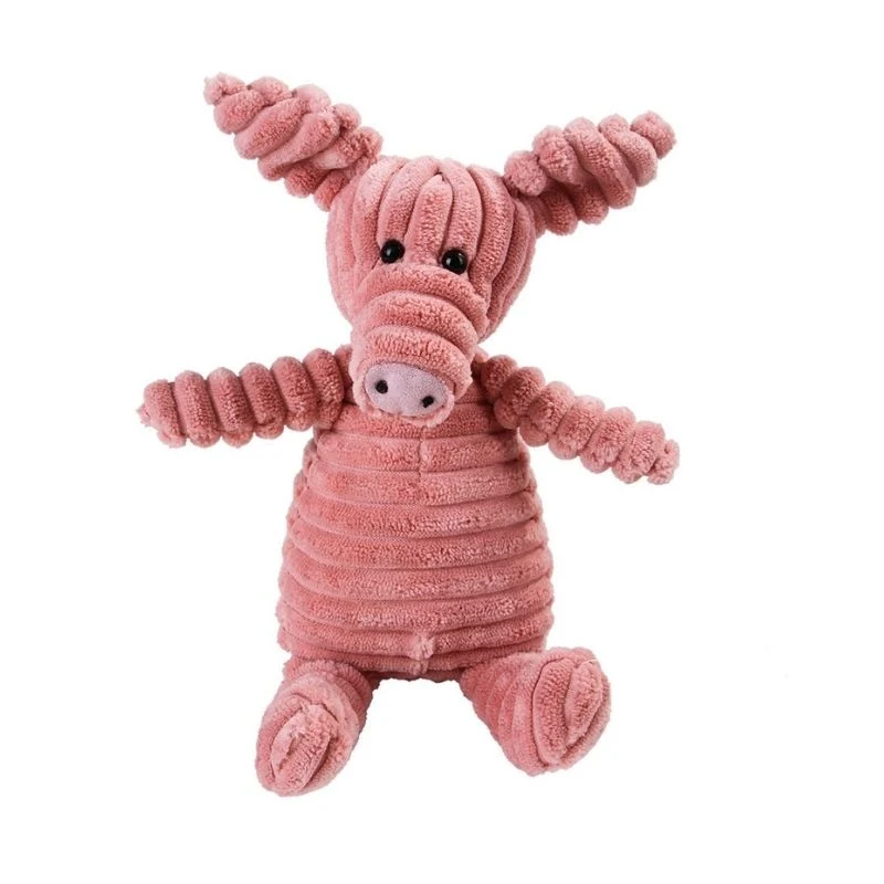 Peluche cochon pour chien