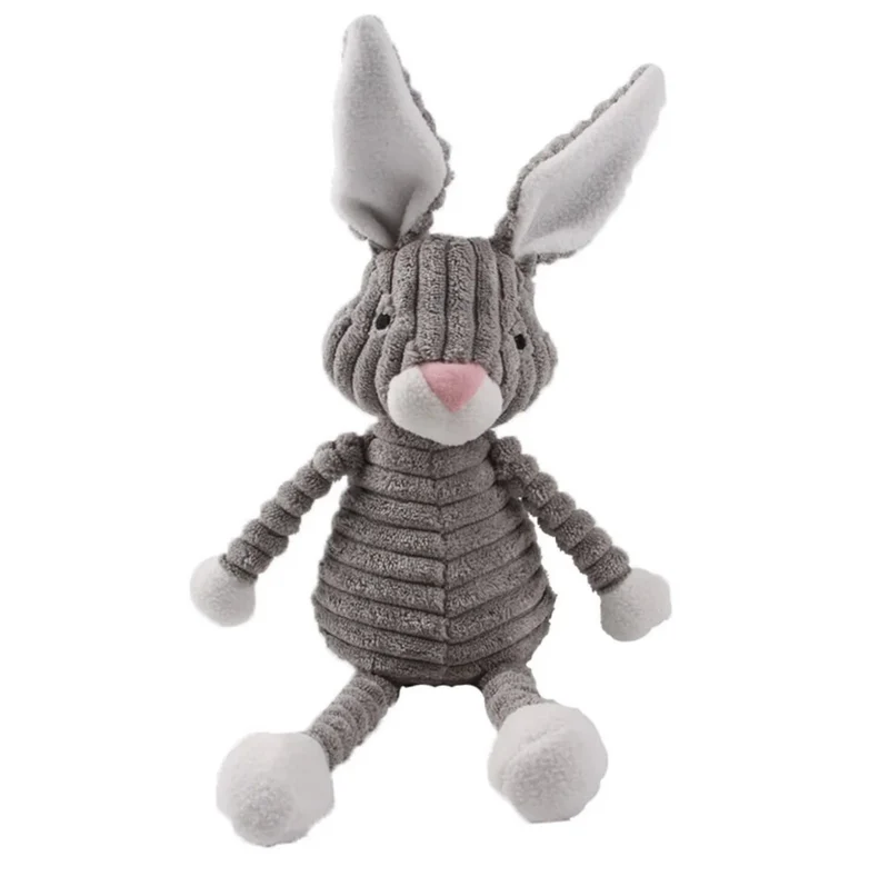 Peluche lapin pour chien
