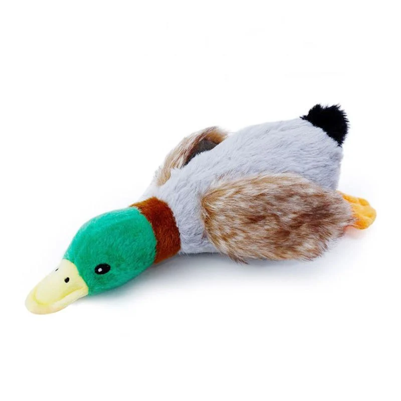 Peluche canard pour chien