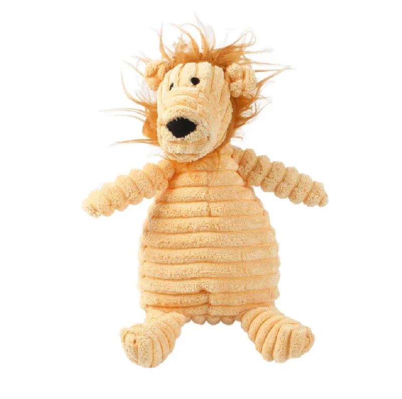 Peluche lion pour chien