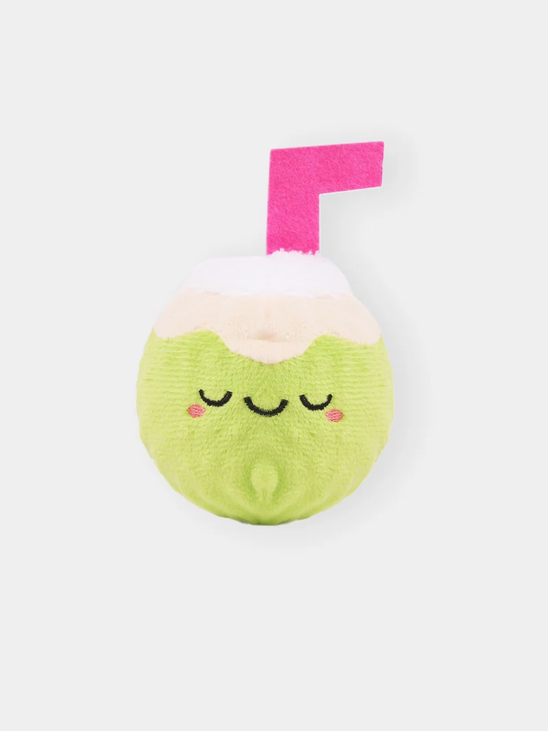 Balle peluche pour chien - Beach Daze Noix de Coco 🥥 - HugSmart