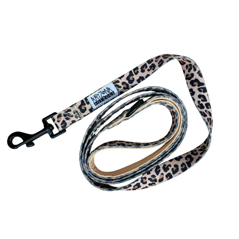 Laisse Léopard pour chien – douceur & style sauvage