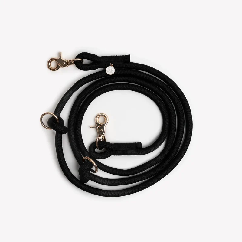 LAISSE EN CORDE - Noir