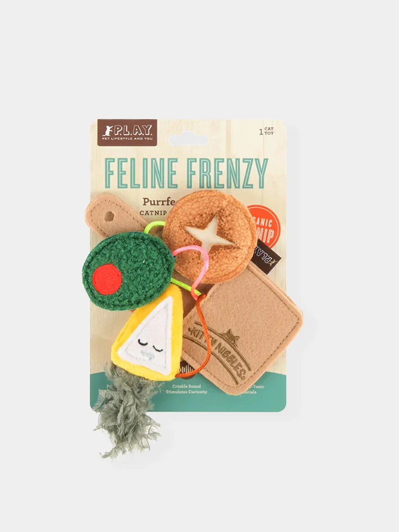 Jouet pour chat - Plateau de charcuterie 🥓 - Pet PLAY