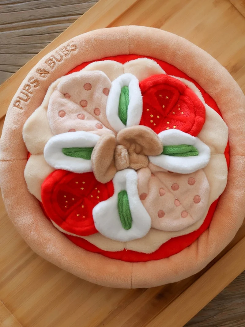 Jouet d'occupation pour chien - Pizza 🍕 - Pups & Bubs