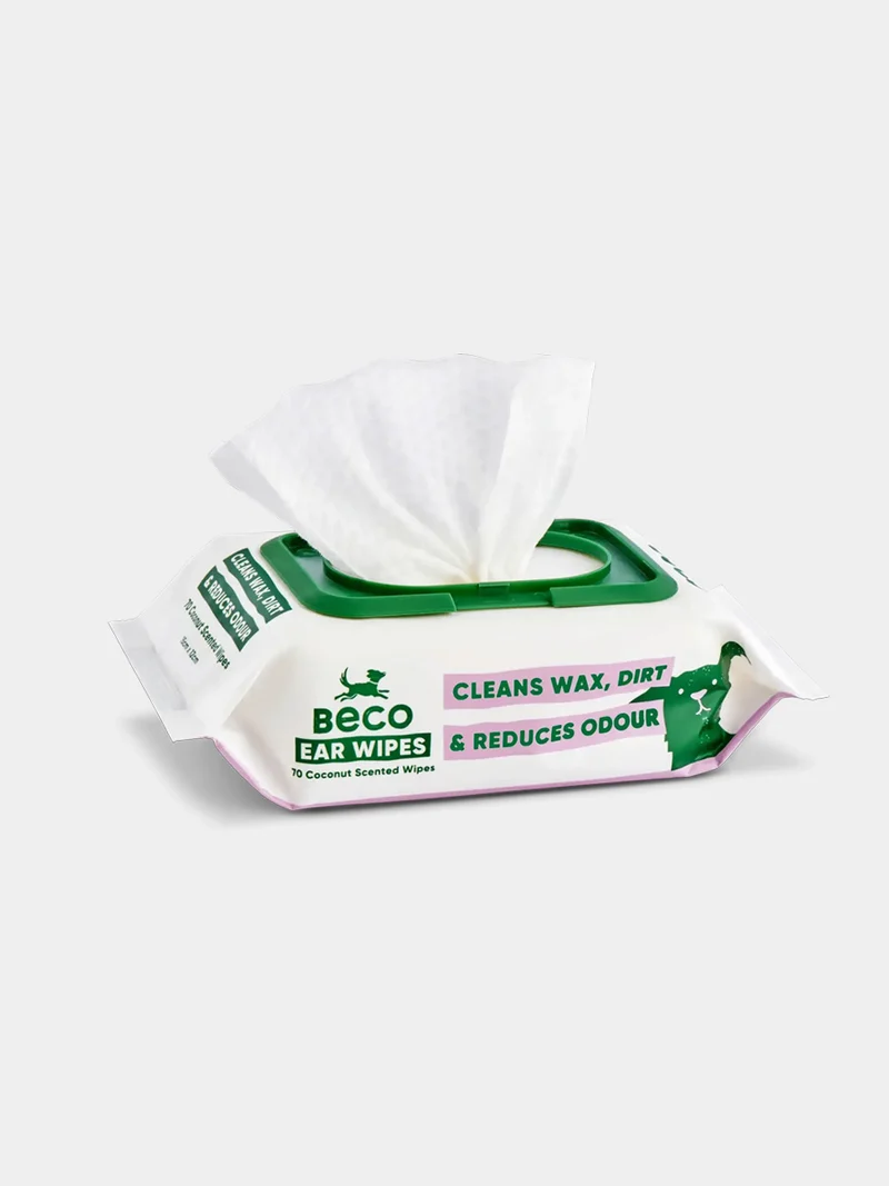 Lingettes nettoyantes oreilles pour chien - Aloe Vera et Camomille
