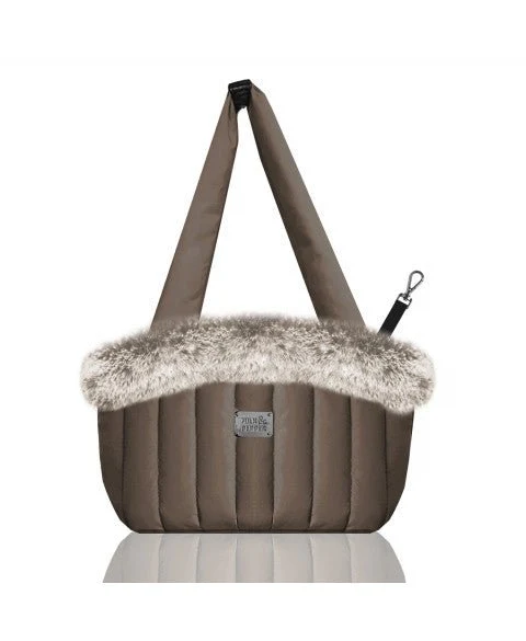 Sac Nanouk matelassé chic – transport petit chien