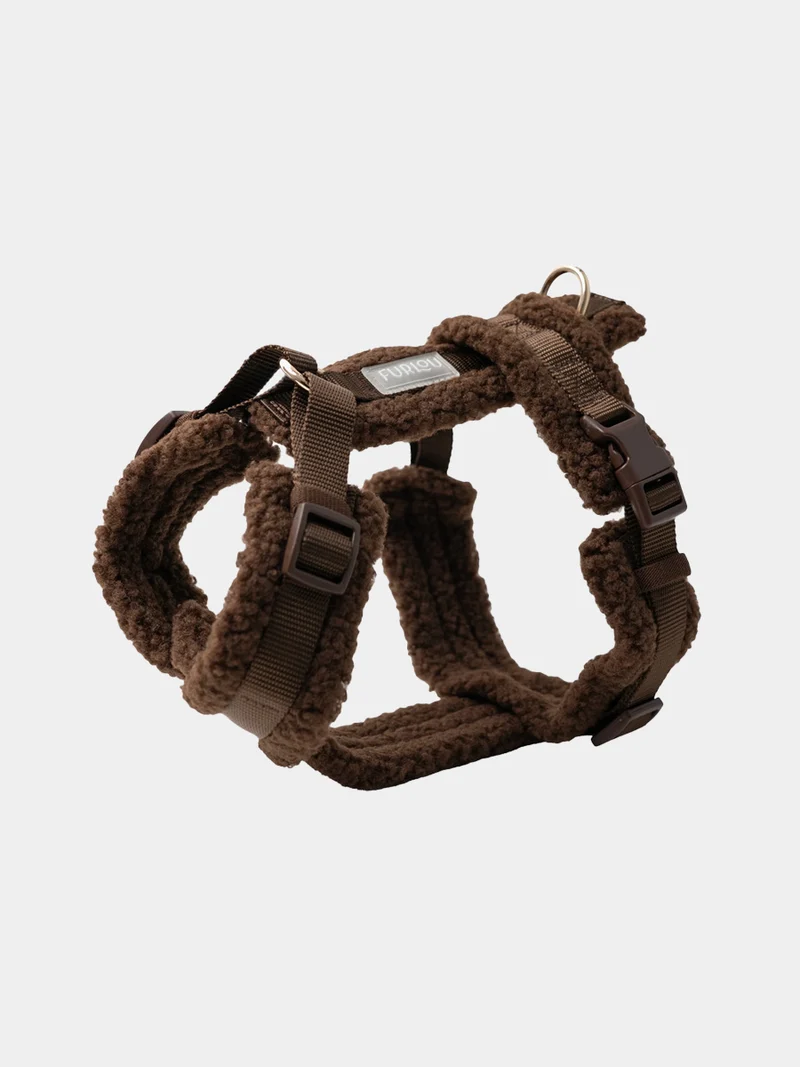 Harnais en H pour chien - Sherpa Marron - Furlou