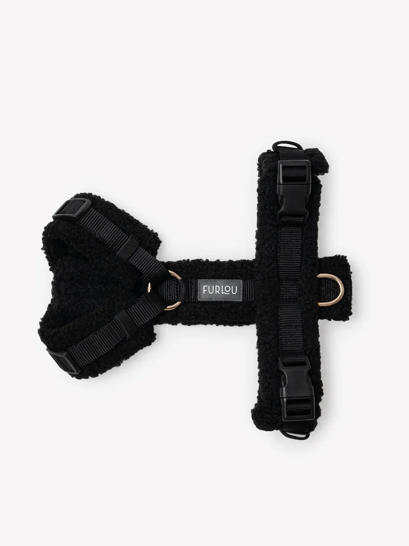 Harnais en H pour chien - Sherpa Noir - Furlou