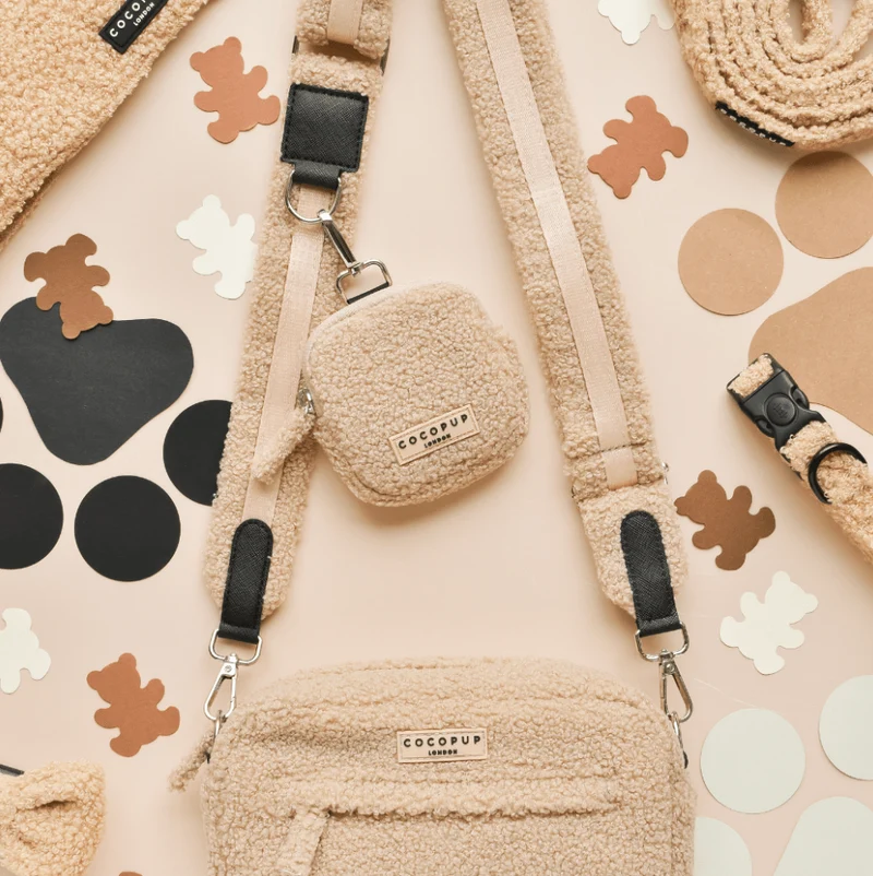 Pochette friandises chien Teddy Rupert – chic & pratique