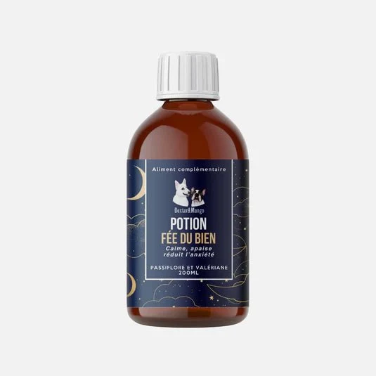Potion Fée du Bien – Complément anti-stress naturel chien & chat