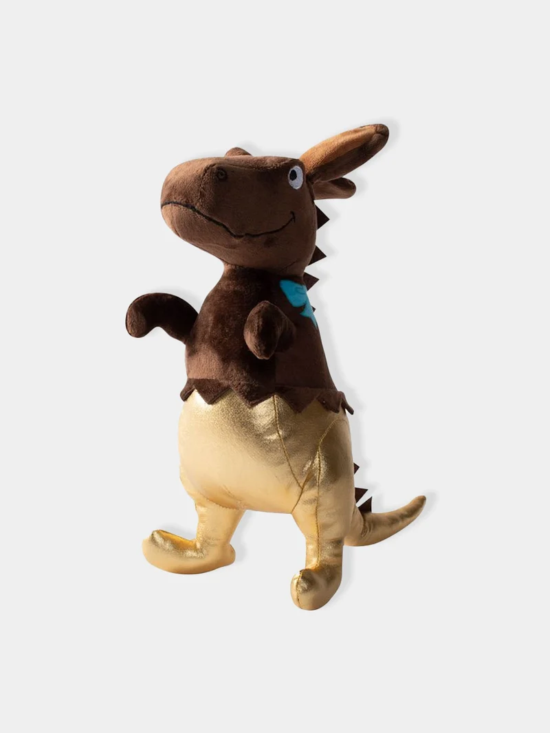 Peluche avec corde pour chien - Dino chocolat - Fringe PetShop