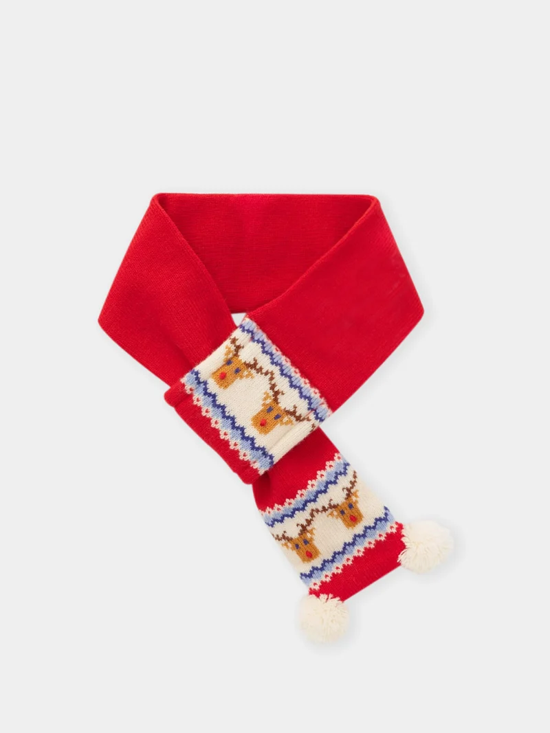 Echarpe de Noel pour chien - Rennes de Noël - The Foggy Dog