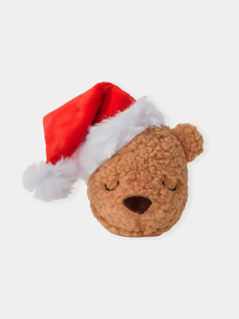 Peluche de Noël pour chien - Santa Bear 🐻🎅 - The Foggy Dog